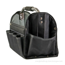 Foldable Design Tote Tools Bag with Metal Handle